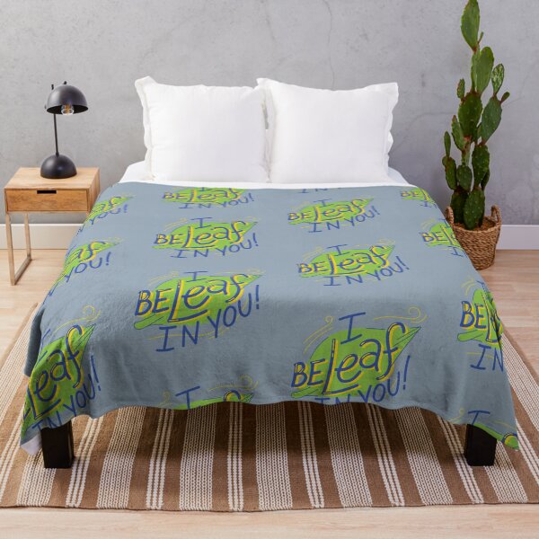 Item preview, I Beleaf In You Romantic Funny Pun designed and sold by FitFabFunny.