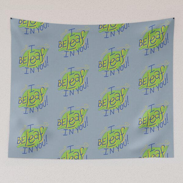 Item preview, I Beleaf In You Romantic Funny Pun designed and sold by FitFabFunny.