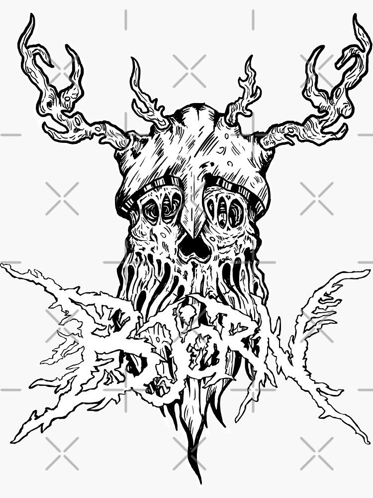 "LOGO BJORN" Sticker by Bjorn-Art-Shop | Redbubble