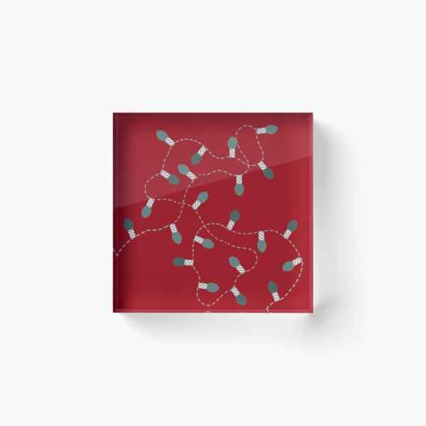 Item preview, Red & Green Holiday Lights designed and sold by bunhuggerdesign.