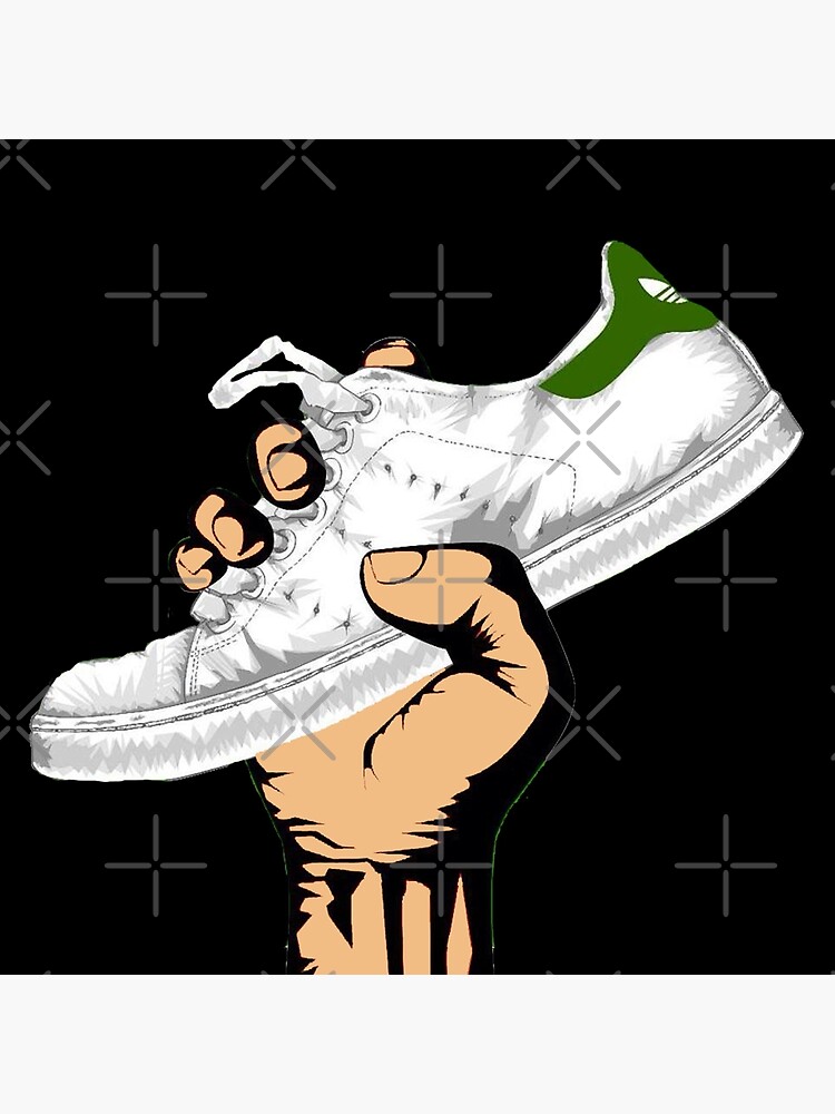 stan smith shoes hand Photographic Print