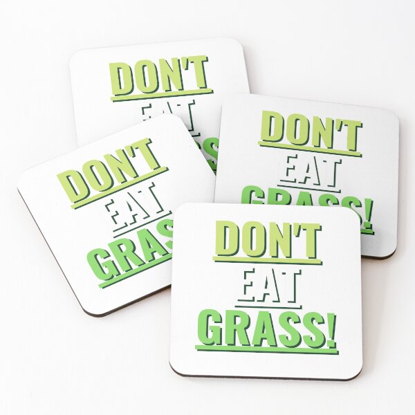 Item preview, Don't Eat Grass Seriously designed and sold by Damian Strzechowski.