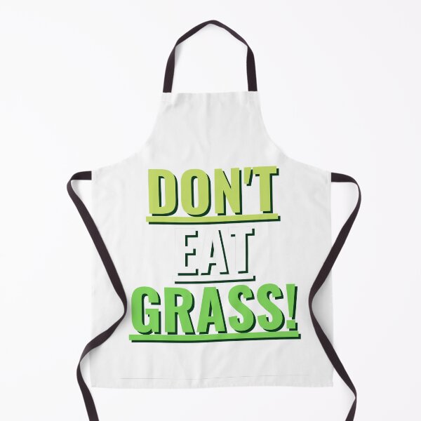 Item preview, Don't Eat Grass Seriously designed and sold by Damian Strzechowski.