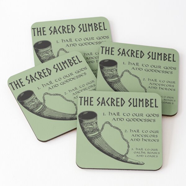 Item preview, The Sacred Sumbel designed and sold by Prints4Pagans.