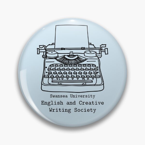 Item preview, typewriter with society name designed and sold by SwanEnglishSoc.