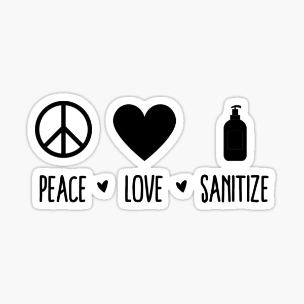 Artikel-Vorschau von Friedensliebe desinfizieren, designt und verkauft von good vibes clothing.