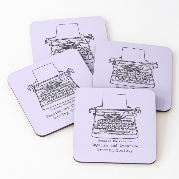 Item preview, typewriter with society name designed and sold by SwanEnglishSoc.