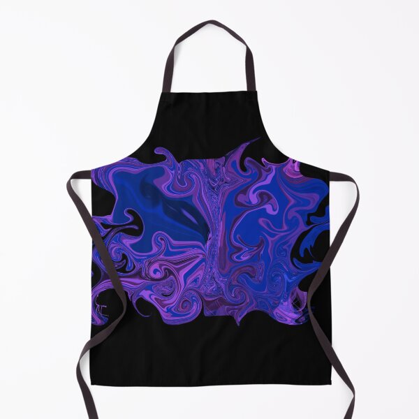 Item preview, Elegant swirls of purple and blue paint designed and sold by BV-creas.
