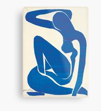 Matisse Blue Nude II Metal Print