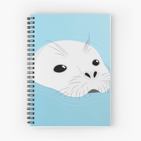 Item preview, Cute White Seal swimming designed and sold by IrishItalianGuy.