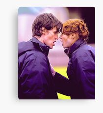 Matt Smith and Karen Gillan Canvas Print