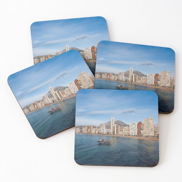 Item preview, Benidorm Levante Beach Costa Blanca Spain designed and sold by AndyEvansPhotos.