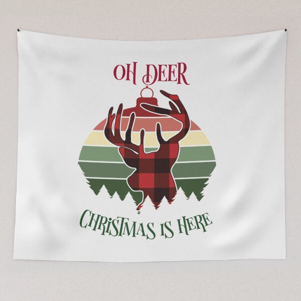Item preview, Oh Deer, Christmas Is Here! designed and sold by loveoceanair.