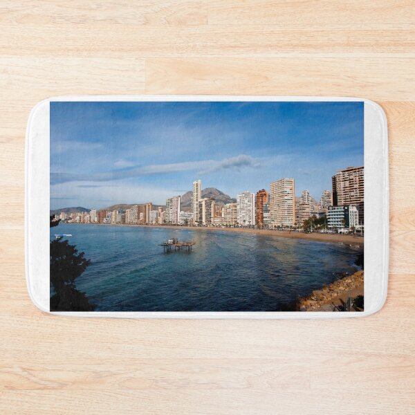 Item preview, Benidorm Levante Beach Costa Blanca Spain designed and sold by AndyEvansPhotos.