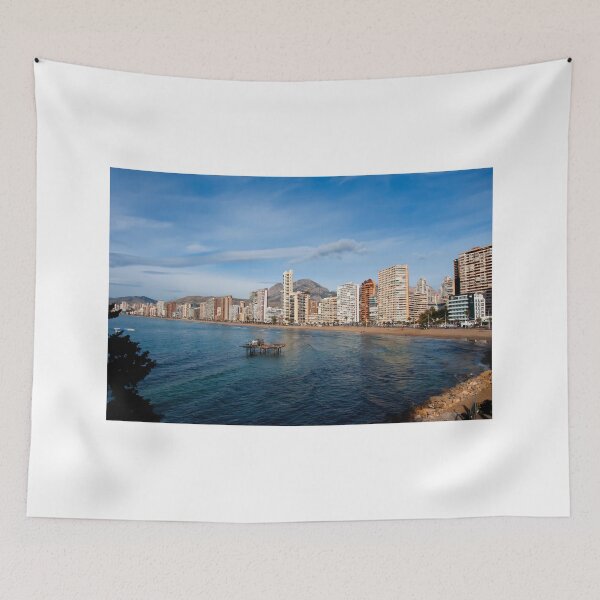 Item preview, Benidorm Levante Beach Costa Blanca Spain designed and sold by AndyEvansPhotos.