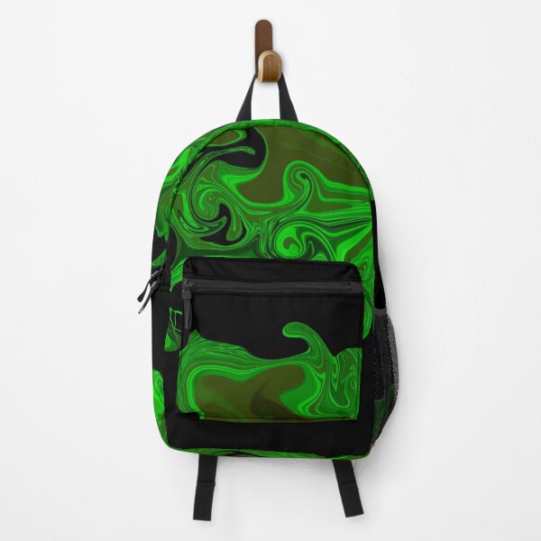 Item preview, Elegant swirls of green paint designed and sold by BV-creas.