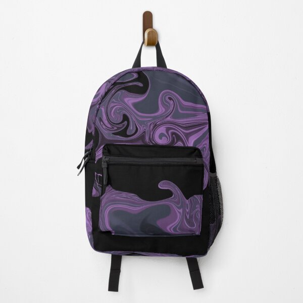 Item preview, Elegant swirls of purple and pale blue paint designed and sold by BV-creas.
