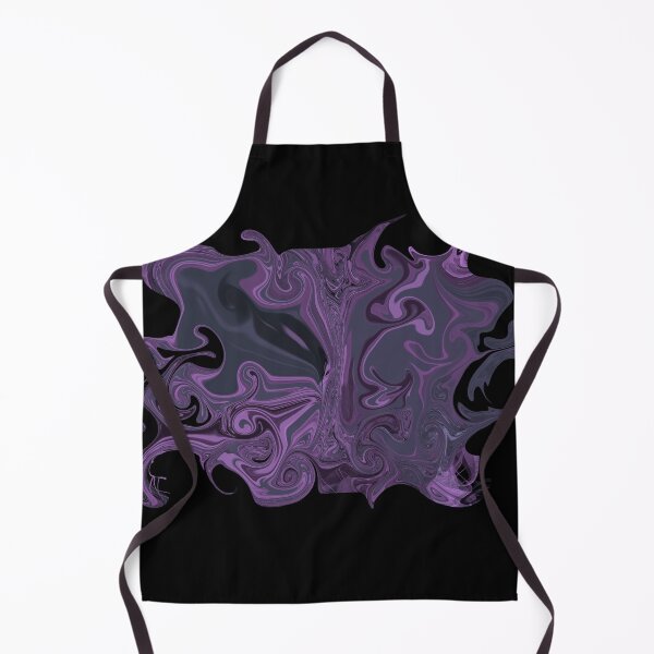 Item preview, Elegant swirls of purple and pale blue paint designed and sold by BV-creas.