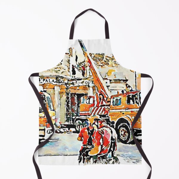 Item preview, L'Aquila: collapsed building with firefighters at work designed and sold by Giuseppe Cocco.