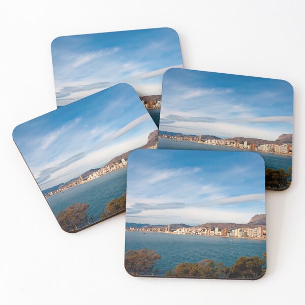Item preview, Benidorm Levante Beach Costa Blanca Spain designed and sold by AndyEvansPhotos.