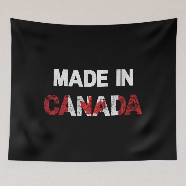 Item preview, Made in Canada Country Pride + Vintage Flag designed and sold by SimplePickUps.