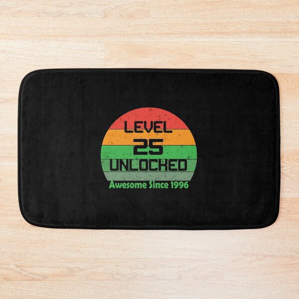 Item preview, Level 25 Unlocked Awesome Since 1996 designed and sold by Cineraim Shop.