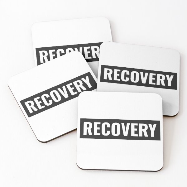Item preview, Copy of Recovery Recovering Clean Text designed and sold by jacks-tees.