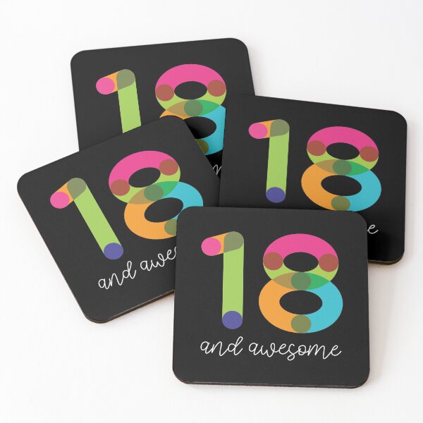Item preview, 18 and Awesome designed and sold by VicEllisArt.
