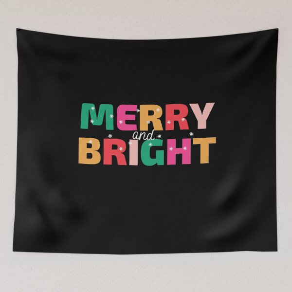 Item preview, Merry And Bright Christmas designed and sold by DiverseMerch.