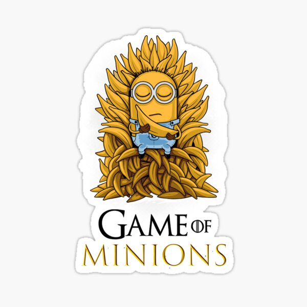 Game of minions Sticker