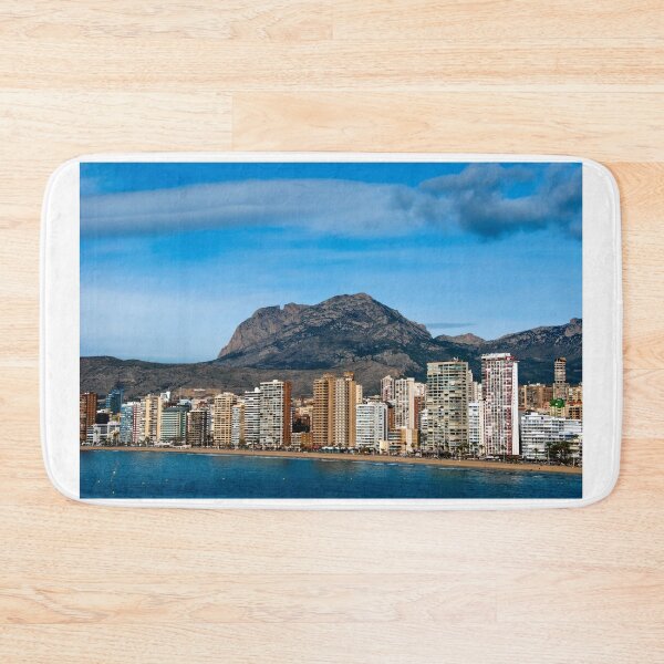 Item preview, Benidorm Levante Beach Costa Blanca Spain designed and sold by AndyEvansPhotos.