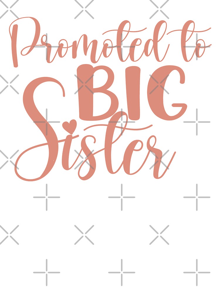  Promoted to Big Sister Alphabet Lore P for Sister Kids