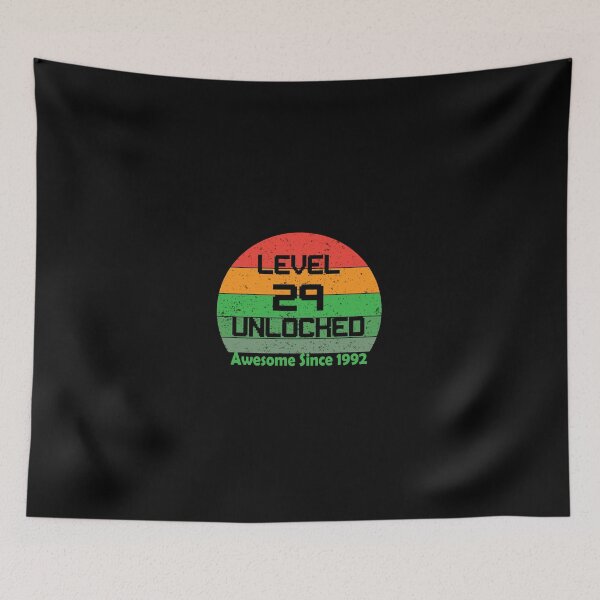 Artikelvorschau, Level 29 Unlocked Awesome Seit 1992 entworfen und verkauft von Cineraim Shop.