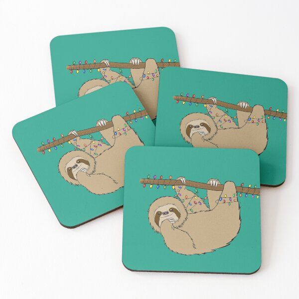 Item preview, Xmas Sloth  designed and sold by rmcbuckeye.