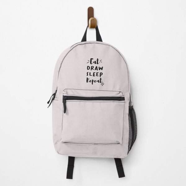 Item preview, eat draw sleep repeat : cute family, gift idea, gift for mom, dad & sibling, funny quote designed and sold by MODERN DESIGNS.