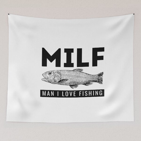 Item preview, FISHING MILF DESIGN designed and sold by Ausububu.
