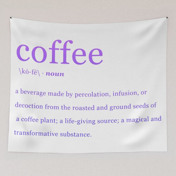 Item preview, Coffee Noun designed and sold by designdroplet.