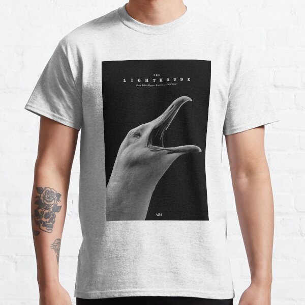 The Lighthouse Seagull Poster Classic T-Shirt