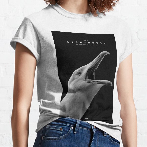The Lighthouse Seagull Poster Classic T-Shirt
