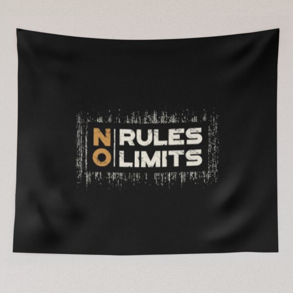 Item preview, No rules limit Inspirational motivational quote designed and sold by Alexandra Str.