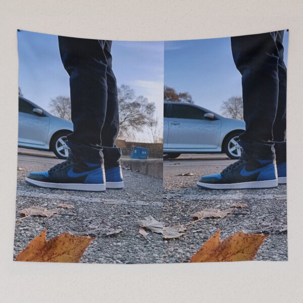 Item preview, AJ 1 Royals Sneaks Portrait on Feet designed and sold by RCPphotography.