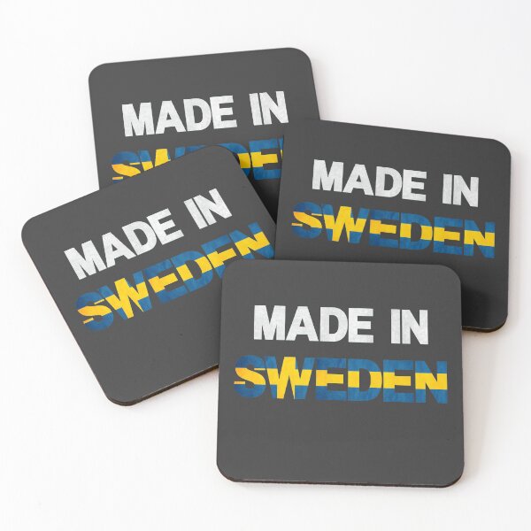 Item preview, Made in Sweden Country Pride + Vintage Flag designed and sold by SimplePickUps.