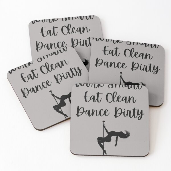 Item preview, Work Smart Eat Clean Dance Dirty designed and sold by Mommaspouch.