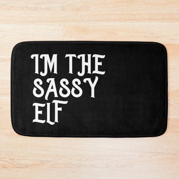 Item preview, Im The Sassy Elf - funny elf designed and sold by BasicWear.