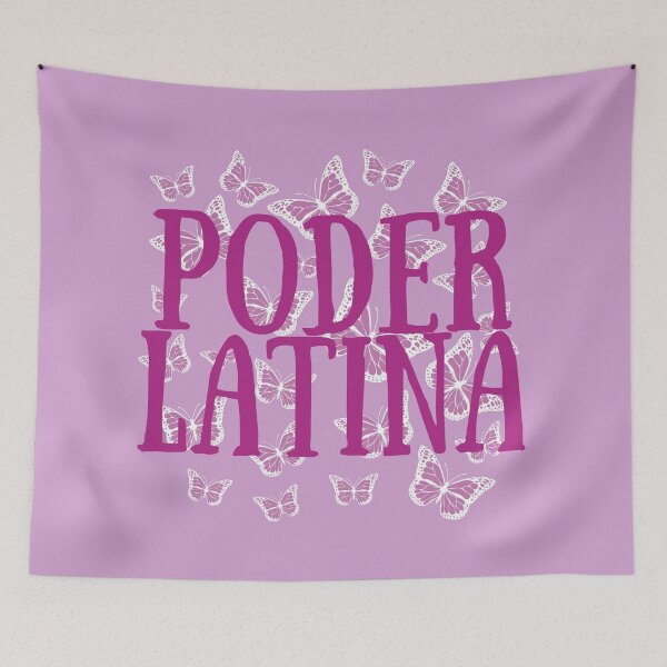 Item preview, Copia de Poder Latina Butterfly Pink designed and sold by collazodesigns.
