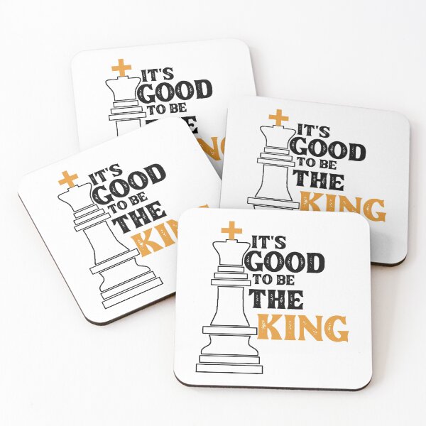 Item preview, It's Good to Be the King - Funny Chess, gift for dad, gift for mom, gift for friend, gift for brother and sister designed and sold by aminesalki1.