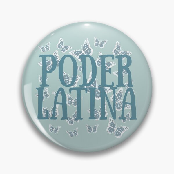 Item preview, Poder Latina Mariposa Azul designed and sold by collazodesigns.