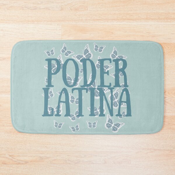 Item preview, Poder Latina Butterfly Blue designed and sold by collazodesigns.
