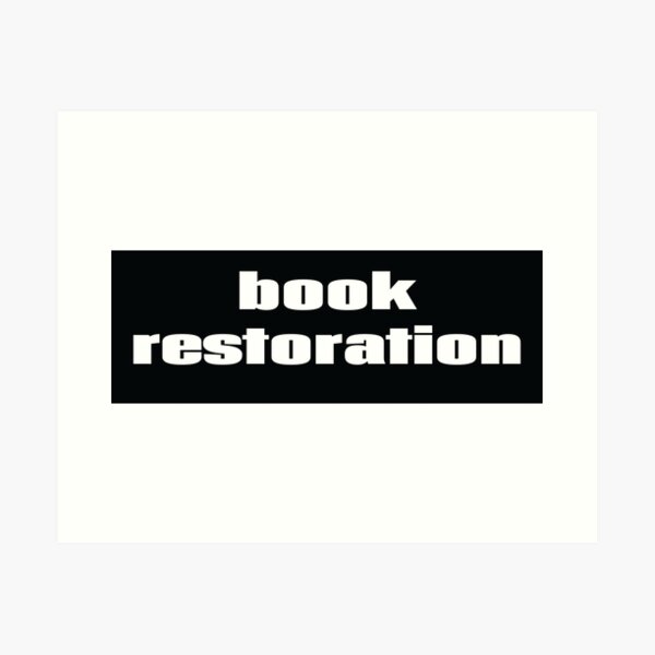 Item preview, Book Restoration designed and sold by ProjectX23.