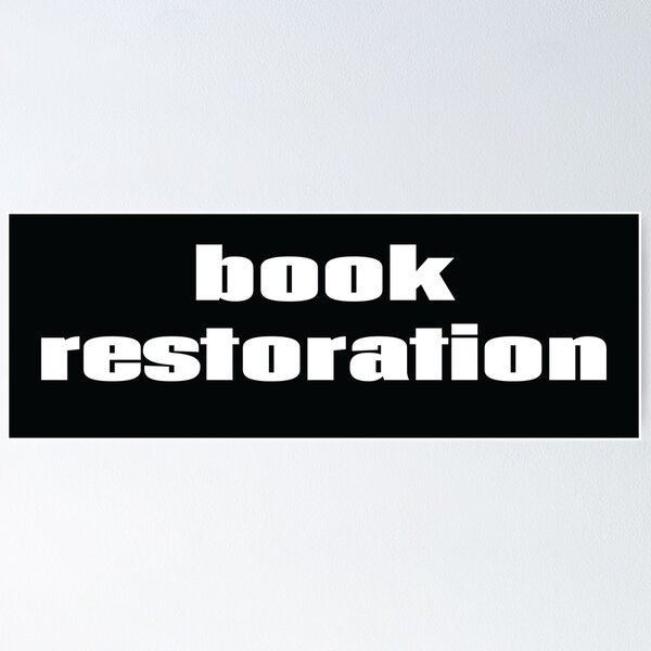 Item preview, Book Restoration designed and sold by ProjectX23.